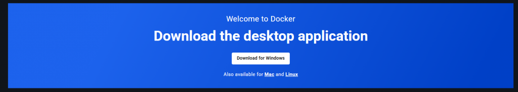 Tải Docker
